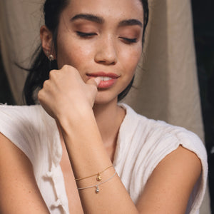 Fortune Cookie Bracelet - Gold